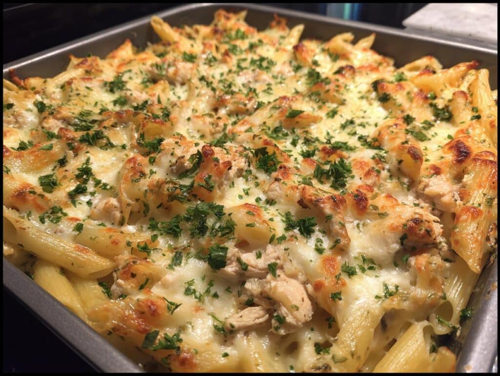 the best cheesy chicken pasta