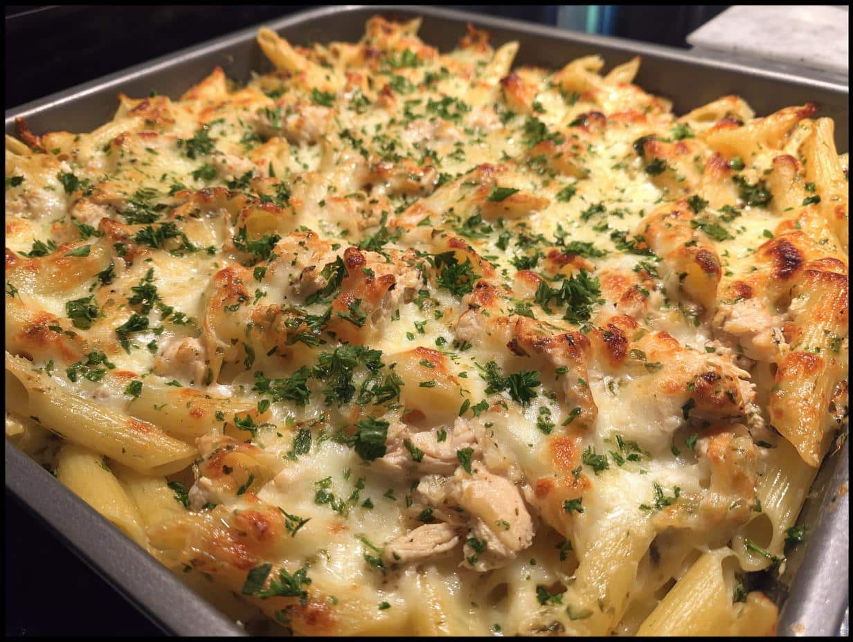 the best cheesy chicken pasta