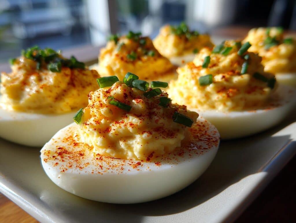 Classic Deviled Eggs - Featured