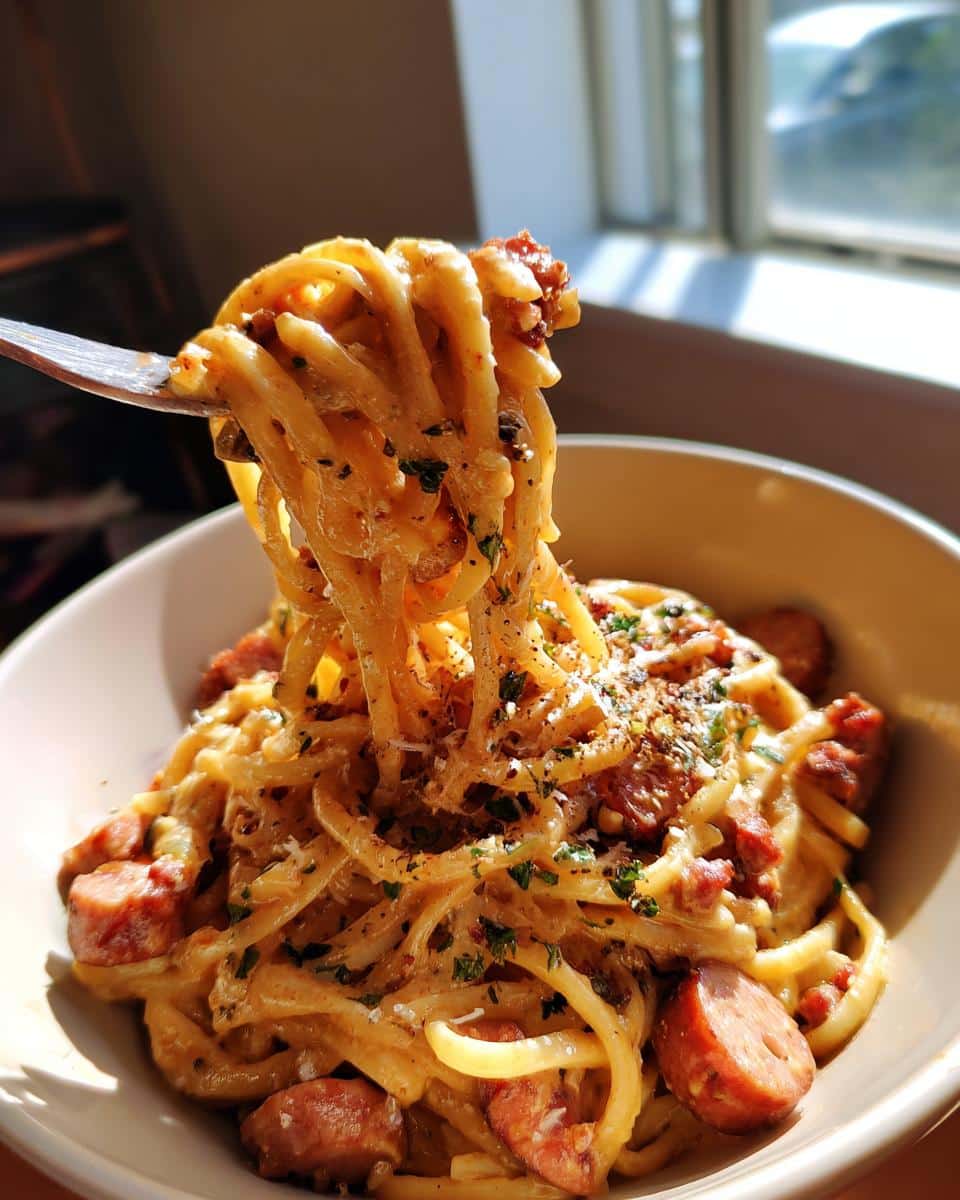 Creamy Smoked Sausage Pasta - Other 2