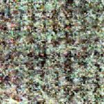 Abstract image representing sourdough discard brownies. Could be a texture or pattern related to the dessert.