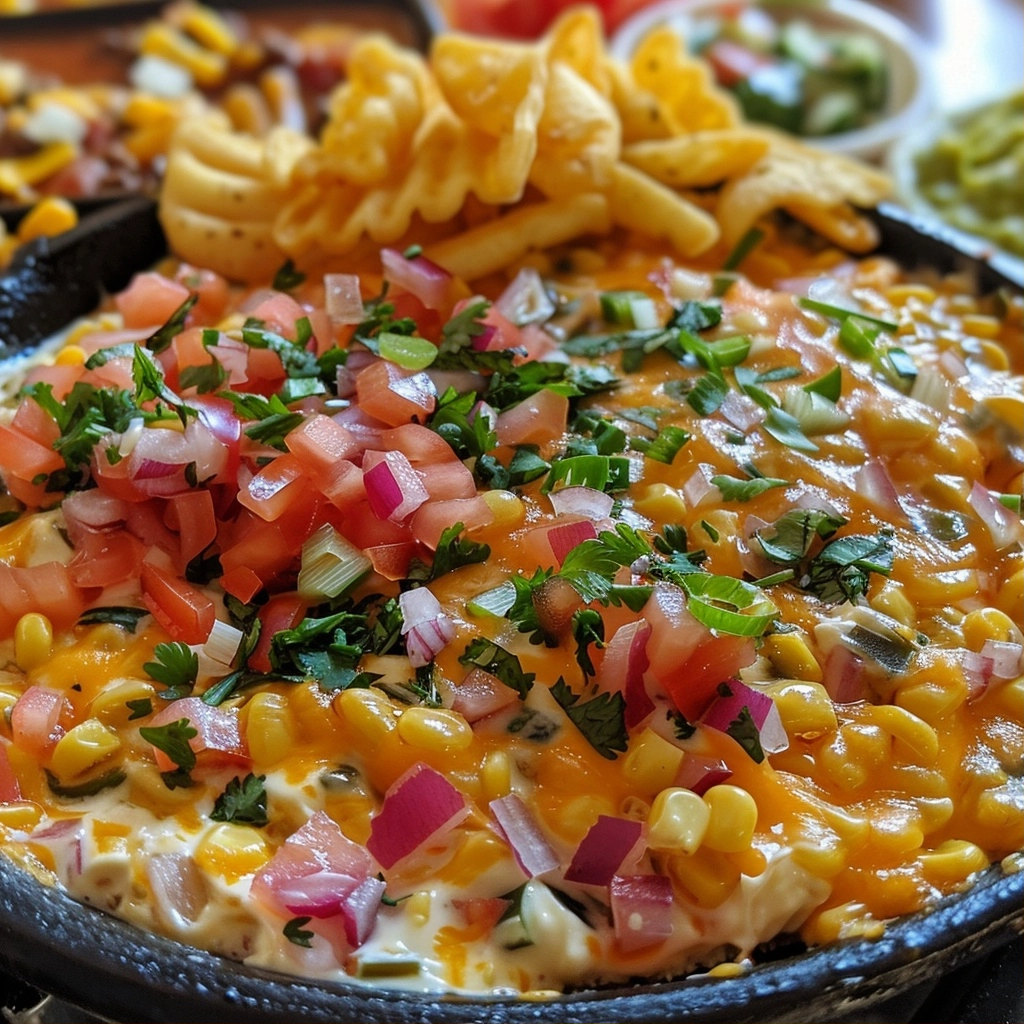 Creamy Cowboy Caviar Dip: Delightful Party Appetizer
