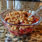 Strawberry Rhubarb Gluten Free Crisp Recipe