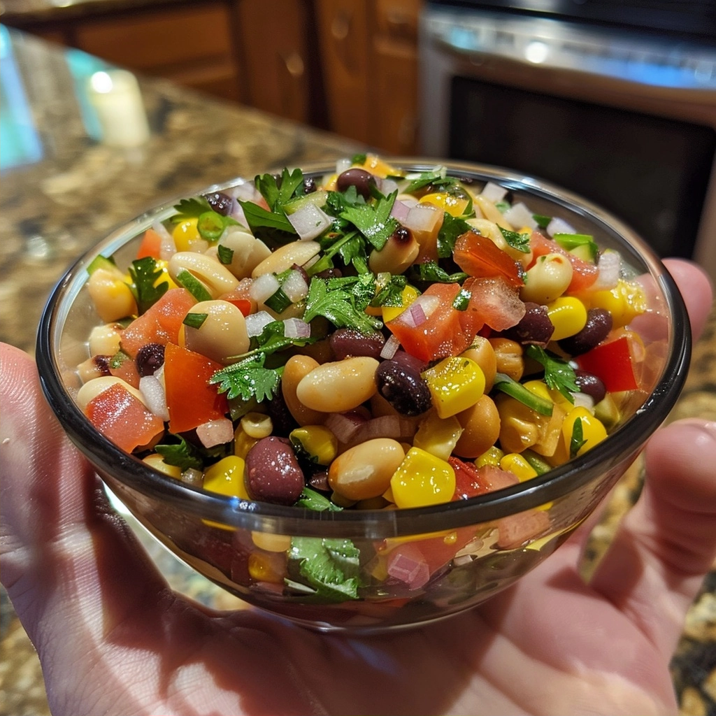 Easy Creamy Cowboy Caviar Recipe