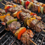 Grilled Beef and Shrimp Kabobs Recipe